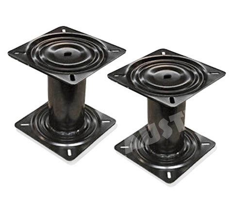 2 x Boat Seat Pedestals Risers Excellent Stability & Durable Black Finish Marine | Boat seats ...