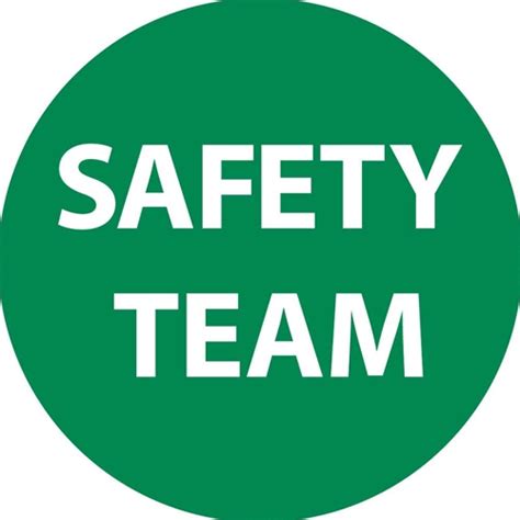 Safety Team Hard Hat Emblem (HH119)