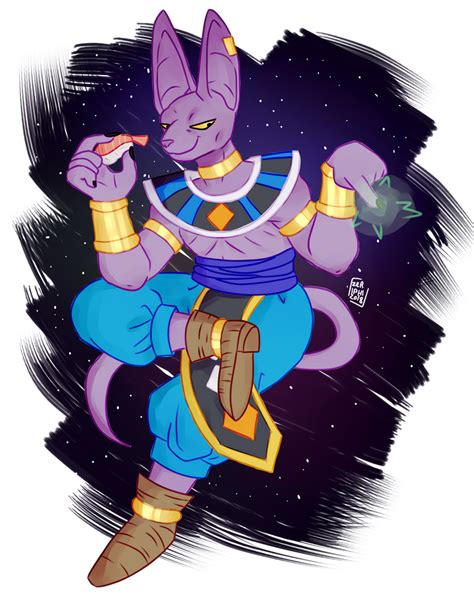 DBZ: Beerus God of Destruction by Zeriphi on DeviantArt