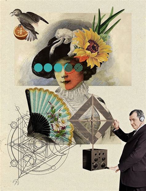 Bizarre collage art inspired by surrealism, the pop art movement and ...