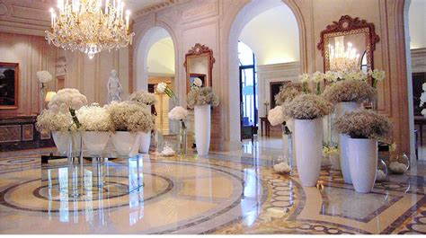 Four Seasons Hotel George V, Paris, France | Hotel lobby design, George v paris, Hotel interior ...