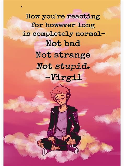 "virgil sanders sunset quote " Art Print by bleepblopbloop5 | Redbubble