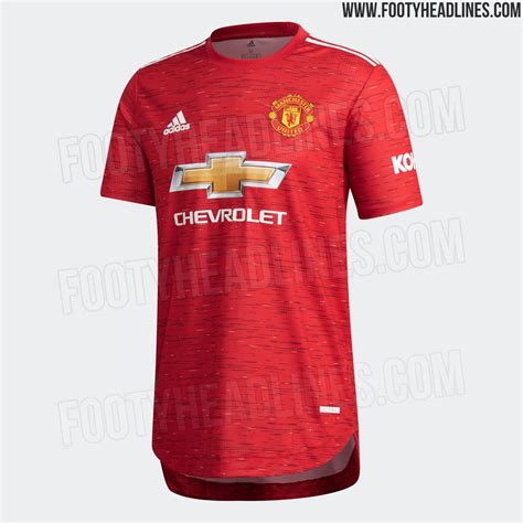 Manchester United 20-21 Home Kit Released - Debut Tomorrow - Footy ...