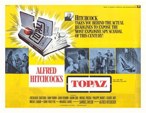 Topaz - movie POSTER (Style B) (11" x 17") (1969) - Walmart.com