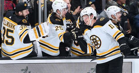 Trent Frederic, David Pastrnak each score twice as Bruins beat Kings, 5 ...