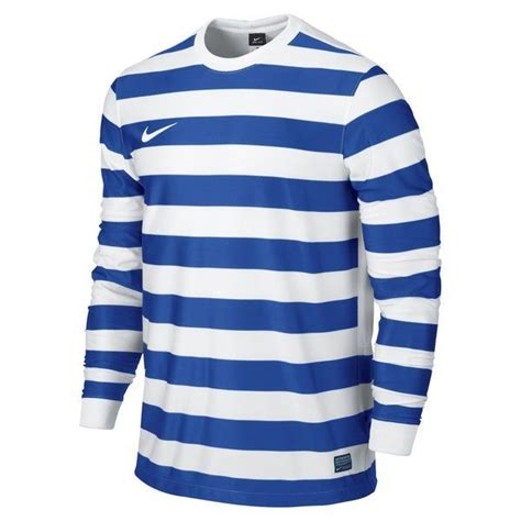 Nike Football Shirt Hoop III L/S White/Blue | www.unisportstore.com