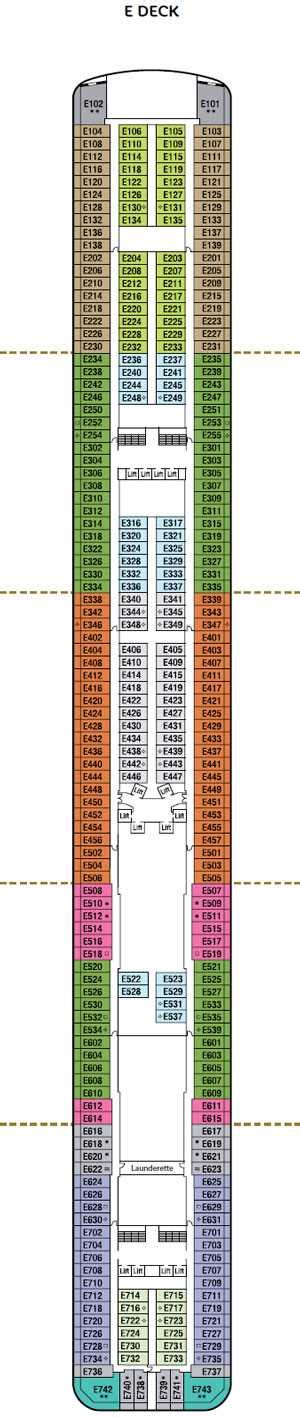 Deck Plans - P&O Britannia - Planet Cruise