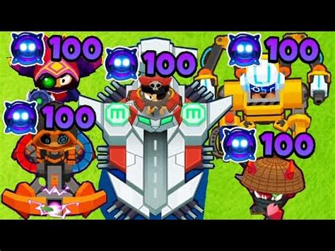 All 5 Max Paragons At the Same Time in BTD6!! - YouTube