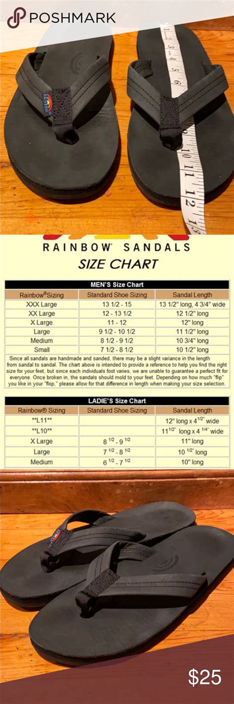 rainbow sandals mens size chart - Lavon Rohr