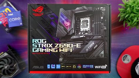 Asus ROG Strix Z690-E Gaming Wifi Unboxing - I'm Getting Excited!!! - YouTube