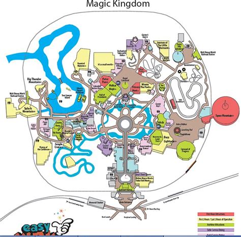 Disney World Monorail Route Map