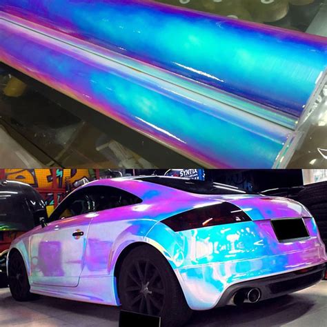 holographic car wrap legal - Tova Munn