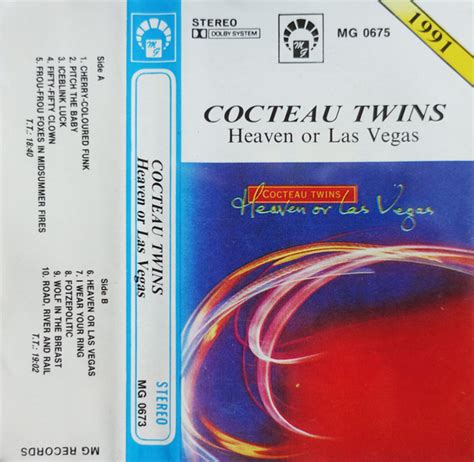 Cocteau Twins – Heaven Or Las Vegas (1991, Cassette) - Discogs