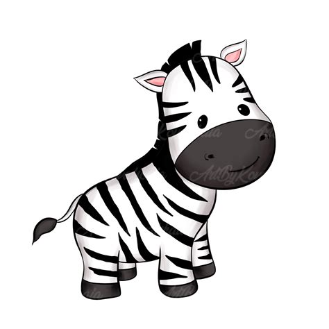 Zebra Clipart, Zebra PNG, Digital Download - Etsy