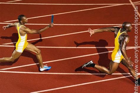 What is the anchor leg in a relay race?