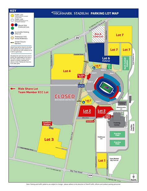 Buffalo Bills Highmark Stadium Parking | Highmark Stadium | Buffalo ...