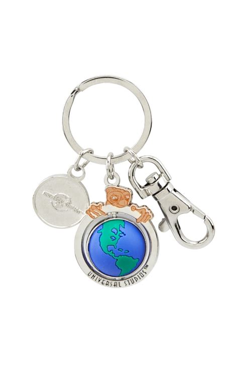 E.T. Universal Studios Globe Spinning Keychain | UNIVERSAL ORLANDO