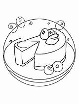 10  Free Printable Cheesecake Coloring Pages For Fun sketch template