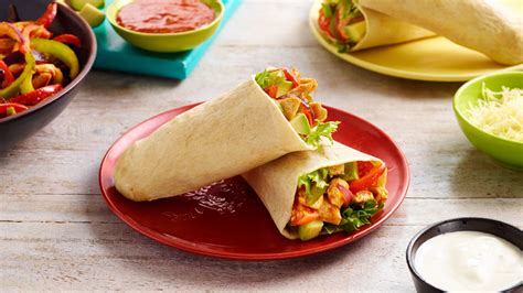 Kyckling Fajita Tortilla Pockets - Chicken Wrap recept - Old El Paso