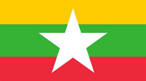 Myanmar Flag UHD 4K Wallpaper | Pixelz