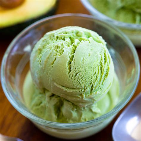 Avocado Ice Cream - Just 4 Ingredients!