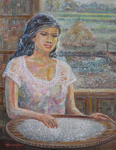 Dalagang Bukid (Rural Lass) - by JBulaong 2017 oil on canvas 24" x 32 ...