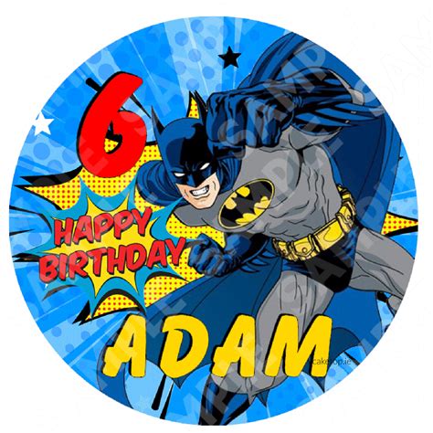 Top 42+ imagen batman cake topper - Abzlocal.mx