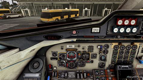 Just Flight Fokker F28 Cockpit and Cabin Downscaled For Better Performance for Microsoft Flight ...