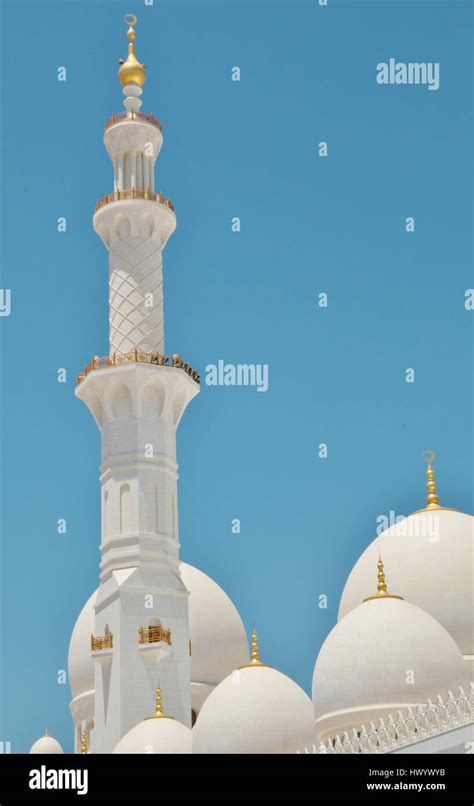 Sheikh Zayed Bin Sultan Al Nahyan Mosque in Abu Dhabi, United Arab ...