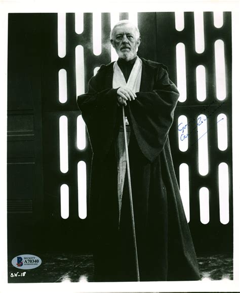 Lot Detail - Star Wars: Alec Guinness Signed Obi-Wan Kenobi 8" x 10" Photograph (Beckett/BAS)