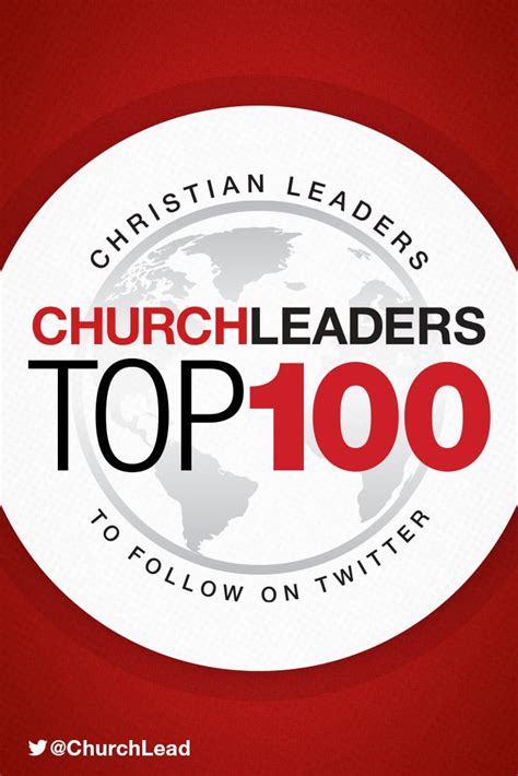 Top 100 Christian Leaders to Follow on Twitter