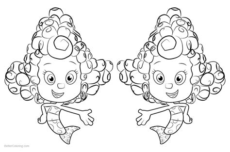 Bubble Guppies Coloring Pages Deema - Free Printable Coloring Pages