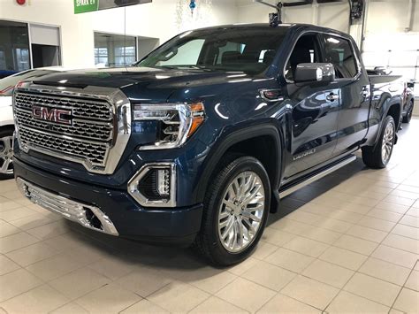 New 2019 GMC Sierra 1500 Denali, Crew Cab Pacific Blue Metallic - $76385.0 | Repentigny ...