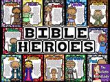 Bible Heroes Bulletin Board – The Bulletin Board Lady