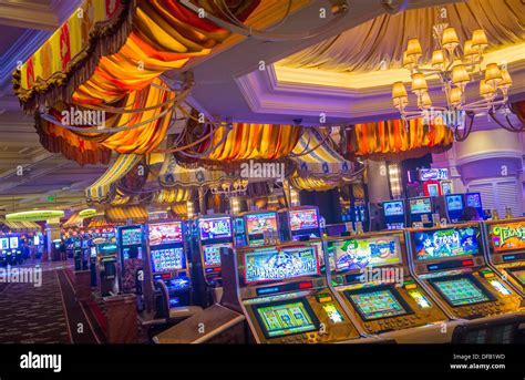 The interior of Bellagio hotel and casino in Las Vegas Stock Photo - Alamy