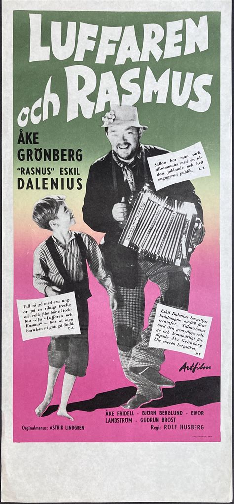 Nostalgipalatset - RASMUS AND THE VAGABOND (1955)