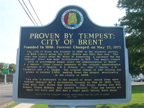 City of Brent Historic Marker | Brent, Alabama | Jimmy Emerson, DVM ...