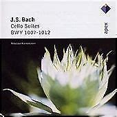 Johann Sebastian Bach : Cello Suites Bwv 1007-1012 (Harnoncourt) CD 2 discs 825646081622 | eBay