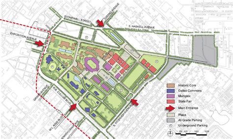 Texas State Fair Parking Map - Printable Maps