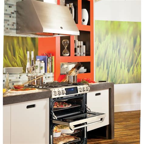 GE Cafe 36-in Ducted Stainless Steel Wall-Mounted Range Hood with Charcoal Filter at Lowes.com