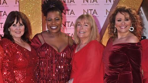 Linda Robson sweetly supported by her Loose Women co-stars on NTAs red ...