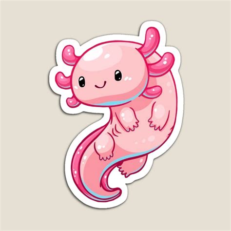 Minecraft Cute Pink Axolotl, Axolotl Drawing, Cute Minecraft Axolotl, Pink axolotl kawai ...