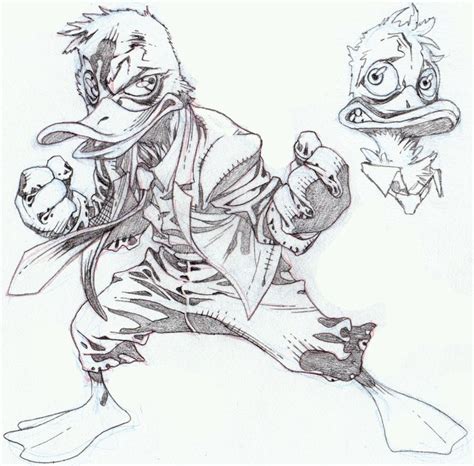 Howard the Duck | Cartoon character design, Concept art characters ...