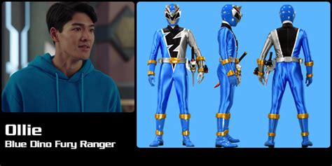 Ollie Akana, Blue Ranger - Power Rangers Dino Fury