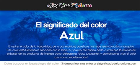 Significado del color azul