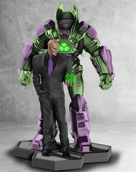 Lex Luthor + Power Suit Custom Statue (CANCELED) - Unboxing Bros