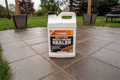 Water-Based Patio Paver Sealer - Clear Gloss Finish, 1 gal in Nepal at ...