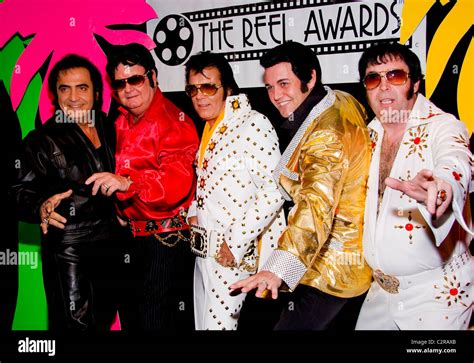 Elvis impersonators The 17th annual Reel Awards celebrates the best celebrity impersonators from ...