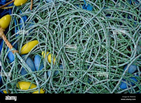 commercial fishing nets Stock Photo - Alamy