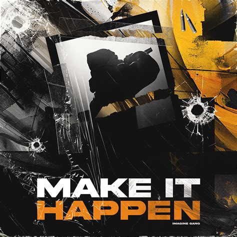 Make It Happen Rap Cover Art - Photoshop PSD